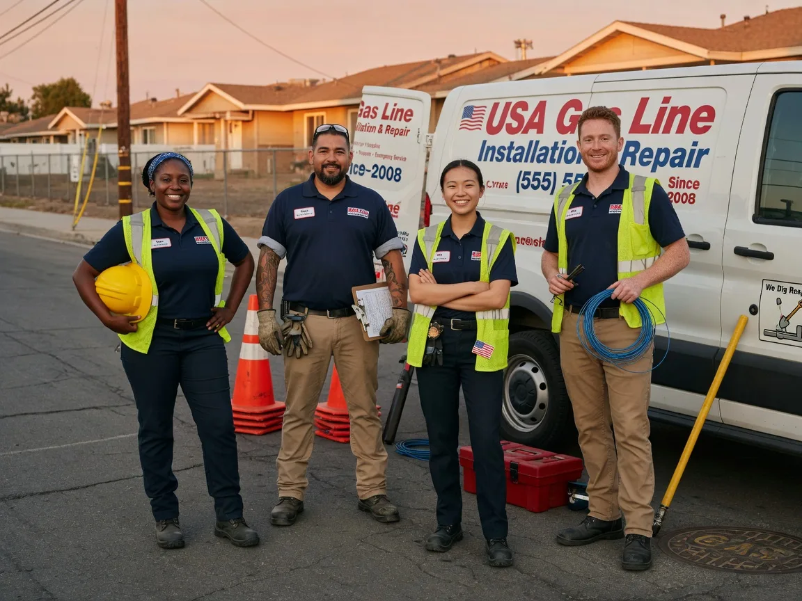 Gas Line Installation company in Warwick, ND
